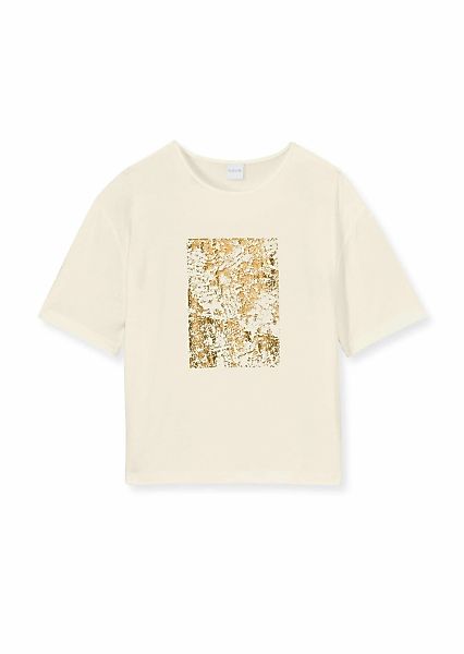 MADELEINE Kurzarmshirt "Shirt Oversized-Shirt mit exklusivem Glanz-Print" günstig online kaufen