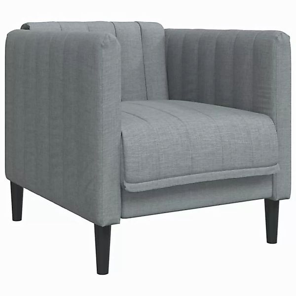 vidaXL Sofa Sessel Dunkelgrau Stoff günstig online kaufen