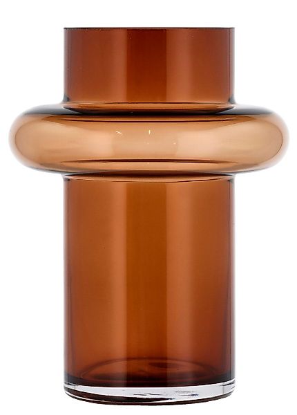 LYNGBY-GLAS Dekovase Tube Vase Glas amber günstig online kaufen