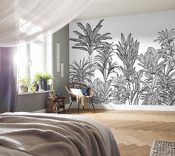 Komar Vliestapete »Digitaldruck Vlies - Manoa - Größe 350 x 250 cm«, bedruc günstig online kaufen
