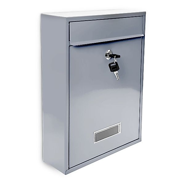 relaxdays Aufbewahrungsbox Briefkasten Design 35 cm günstig online kaufen