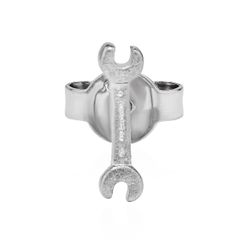 NKlaus Single-Ohrstecker mit Ohrklemme Einzel Ohrstecker günstig online kaufen