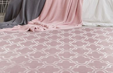 calo-deluxe Teppich "Latemar 200" rechteckig 7 mm Höhe Hoch- Tief Struktur, günstig online kaufen