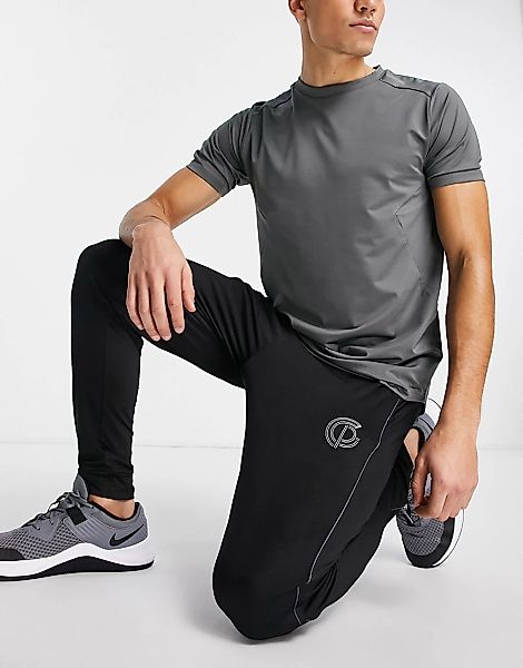 GymPro Apparel – Performance – Trainingsanzughose in Schwarz günstig online kaufen