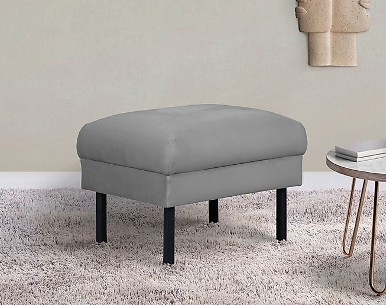 Home affaire Hocker »Lillibeth Polsterhocker, Sitzhocker, Maße B/T/H: 64/50 günstig online kaufen