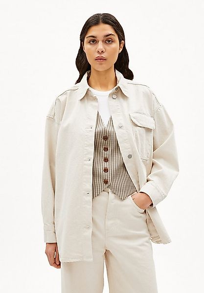 Armedangels Blouson TAALE Overshirt aus recycelter Baumwolle Oversized Fit günstig online kaufen