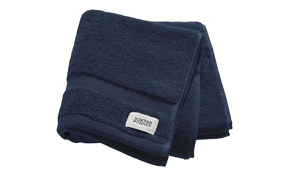 SCHÖNER WOHNEN Kollektion Handtuch 2er-Set   ¦ blau ¦ Maße (cm): B: 50 H: 1 günstig online kaufen