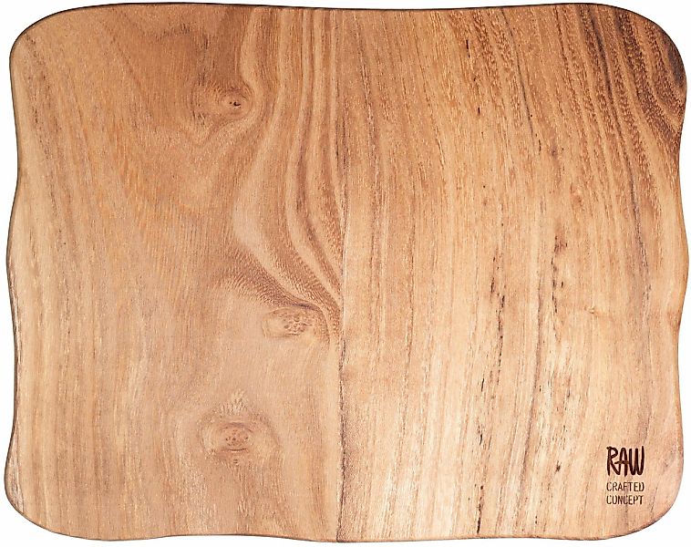 aida RAW Schneidebrett "RAW Teak" organische Form, jedes Stückein Unikat günstig online kaufen