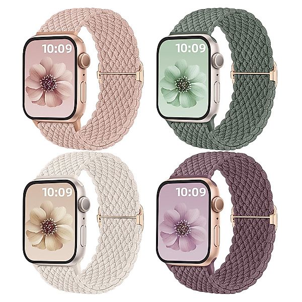 FOUORTUNATE-BEE Armband 4 Stück Geflochtenes Armbänder günstig online kaufen