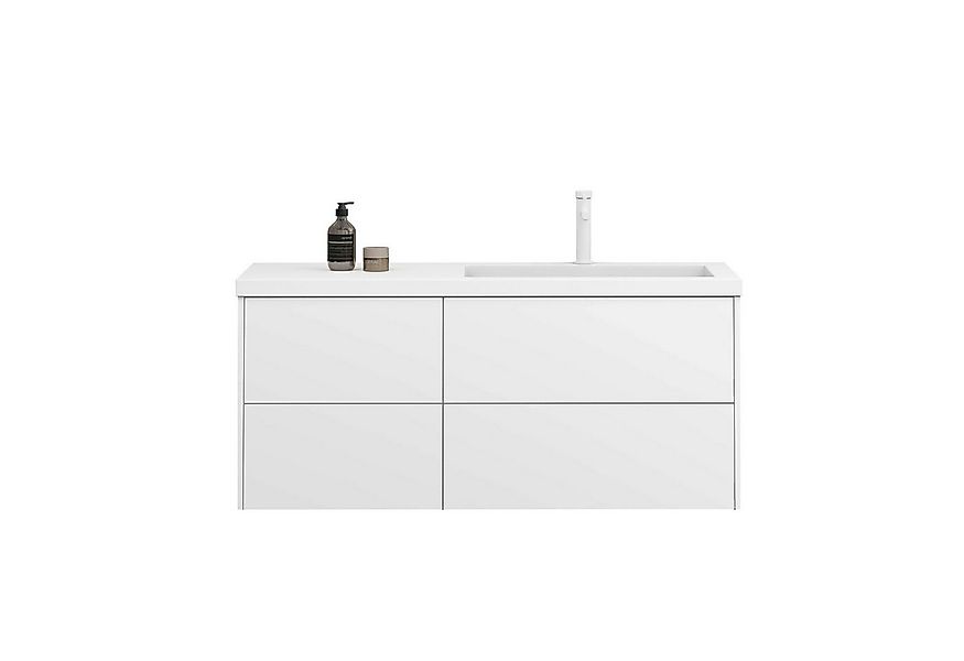 doporro Badmöbel-Set Waschtisch mit Unterschrank aus Holz mit Soft-Close MD günstig online kaufen