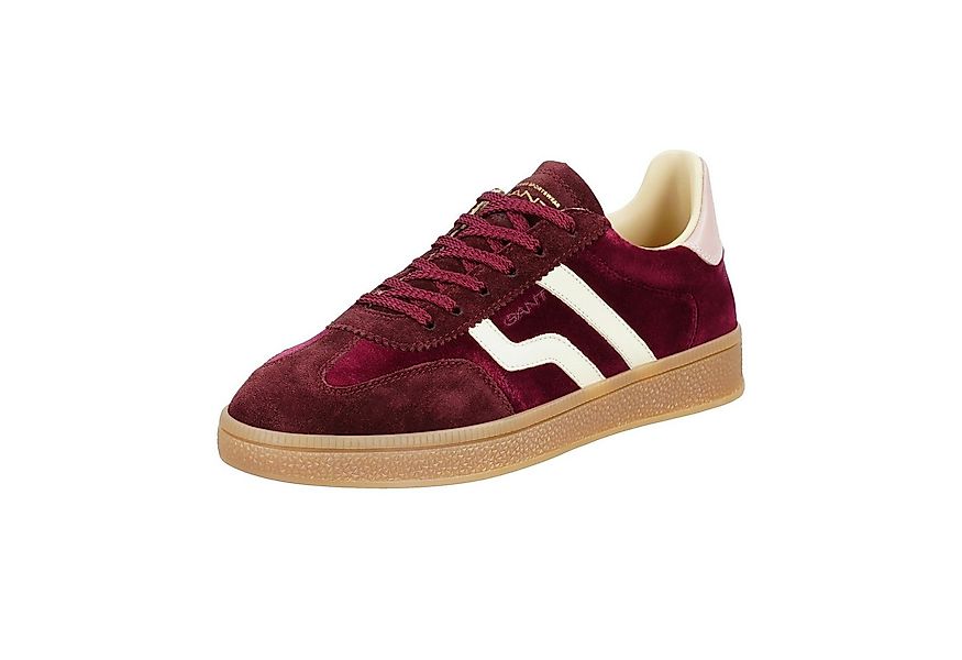 Gant Cuzima Sneaker Retro Sneaker, Schnürschuh mit honigfarbener Gummilaufs günstig online kaufen