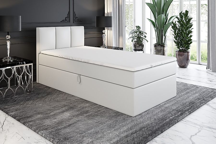 A&J MöbelLand GmbH Boxspringbett Einzelbett NASI günstig online kaufen