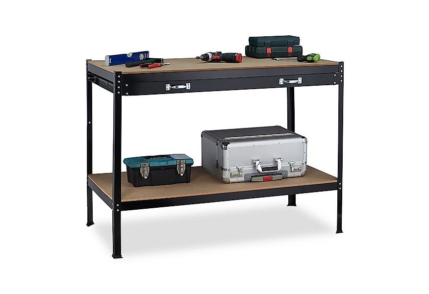 relaxdays Werkbank mit Schublade günstig online kaufen