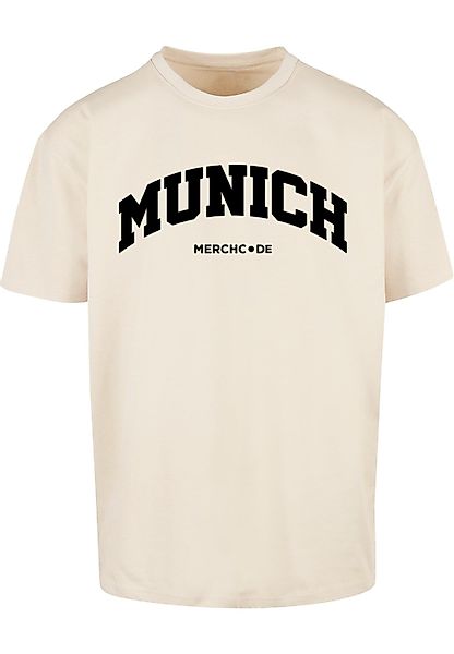 Merchcode T-Shirt "Merchcode Herren Munich Wording - Heavy Oversize Tee", ( günstig online kaufen