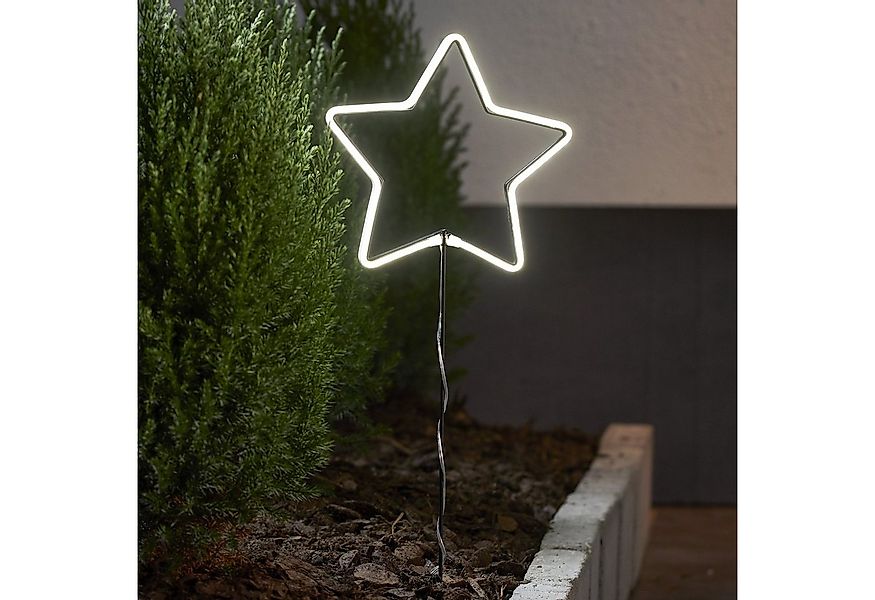 MARELIDA LED-Stern für außen LED Leuchtstern Lichterstern 8 Funktionen 58cm günstig online kaufen