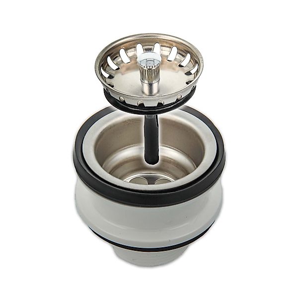 tecuro Siphon Spülen-Siebkorbventil Ø 70 mm günstig online kaufen