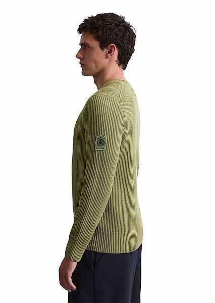 Marc O'Polo Rundhalspullover DFB Travel Collection aus reiner Bio-Baumwolle günstig online kaufen