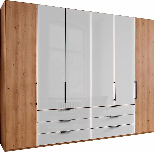 WIEMANN Drehtürenschrank "Monaco" mit Teil-Glasfront sowie hochwertige Besc günstig online kaufen