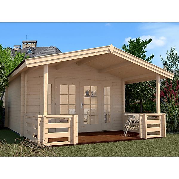 weka Gartenhaus "Weekendhaus 137 B Gr.1, 45 mm, natur" günstig online kaufen