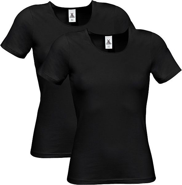 Erwin Müller T-Shirt Damen-Unterhemd, 1/2-Arm 2er-Pack (2-tlg) Single-Jerse günstig online kaufen