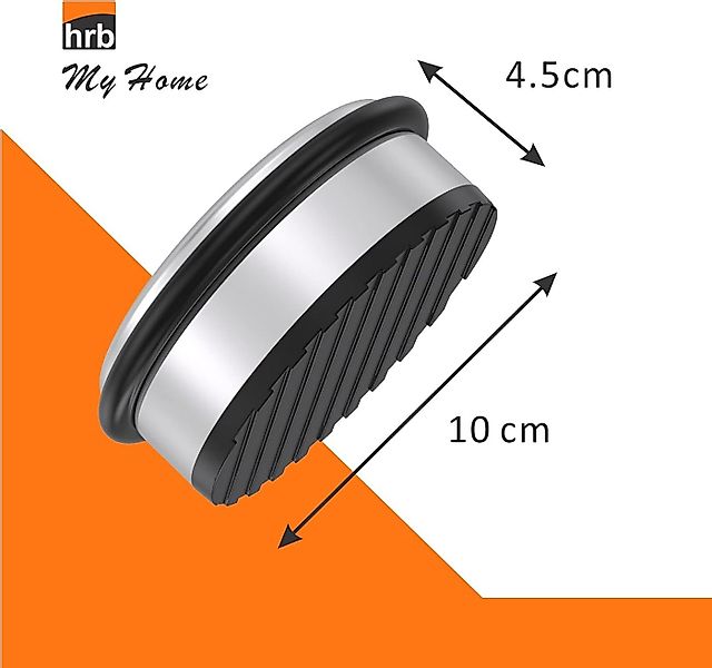 hrb Bodentürstopper Türstopper aus Edelstahl schwerer Stopper für Boden (4 günstig online kaufen