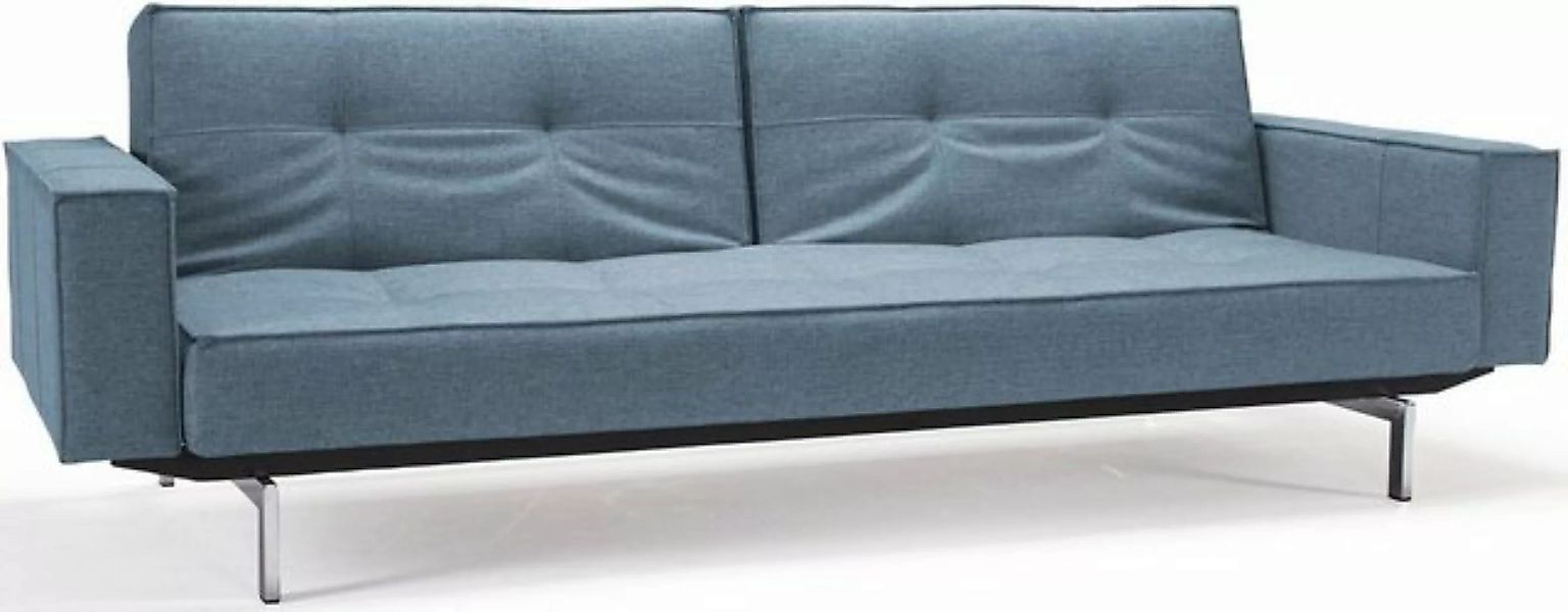 INNOVATION LIVING ™ Sofa Splitback, mit Armlehne und chromglänzenden Beinen günstig online kaufen