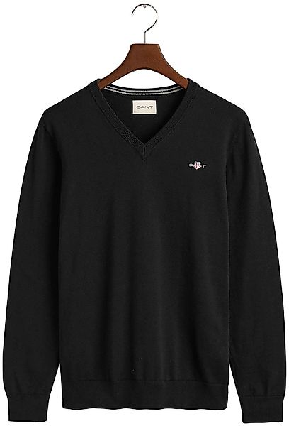 Gant V-Ausschnitt-Pullover Classic Cotton V-Neck Premium günstig online kaufen