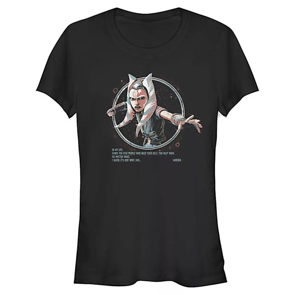 Star Wars - The Clone Wars - Ahsoka Just Who I Am - Frauen T-Shirt günstig online kaufen