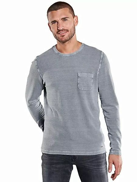 emilio adani Langarmshirt Langarm-Shirt gestreift günstig online kaufen