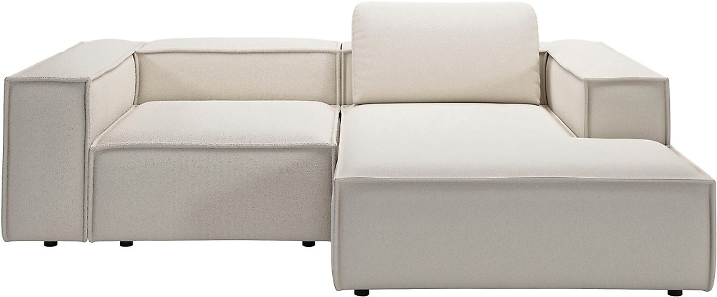 Places of Style Ecksofa "Watertown, kompakte L-Form, 246 cm breite für klei günstig online kaufen