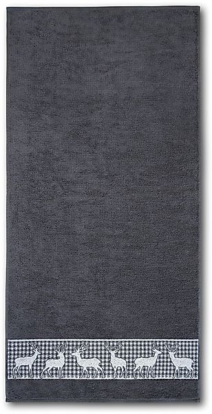 Dyckhoff Handtuch Hirschparade, Frottier (1-St), Made günstig online kaufen
