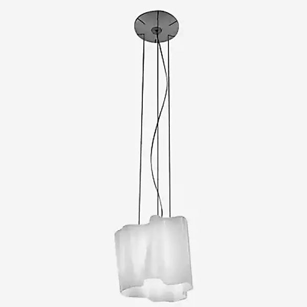 Artemide Logico Hängelampe 1fl Länge 40 cm grau günstig online kaufen