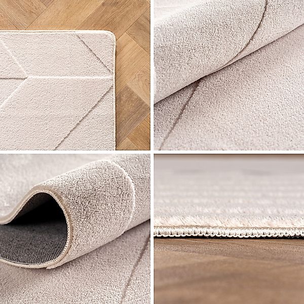 SIMPEX24 Designteppich Unicolor - Einfarbig, Rechteckig, günstig online kaufen