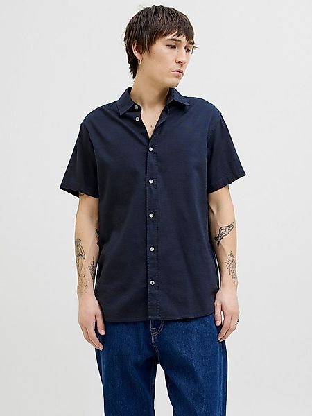 Jack & Jones Kurzarmhemd JJPIERRE SLUB SHIRT SS günstig online kaufen