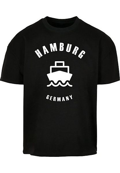 Merchcode T-Shirt Merchcode Herren Hamburg X Ultra Heavy Cotton Box T-Shirt günstig online kaufen