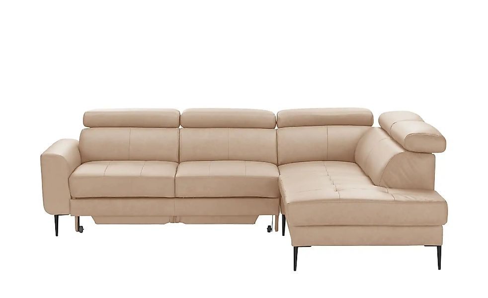 Max Schelling Ecksofa  Momentum ¦ beige ¦ Maße (cm): B: 262 H: 92 T: 213 Po günstig online kaufen