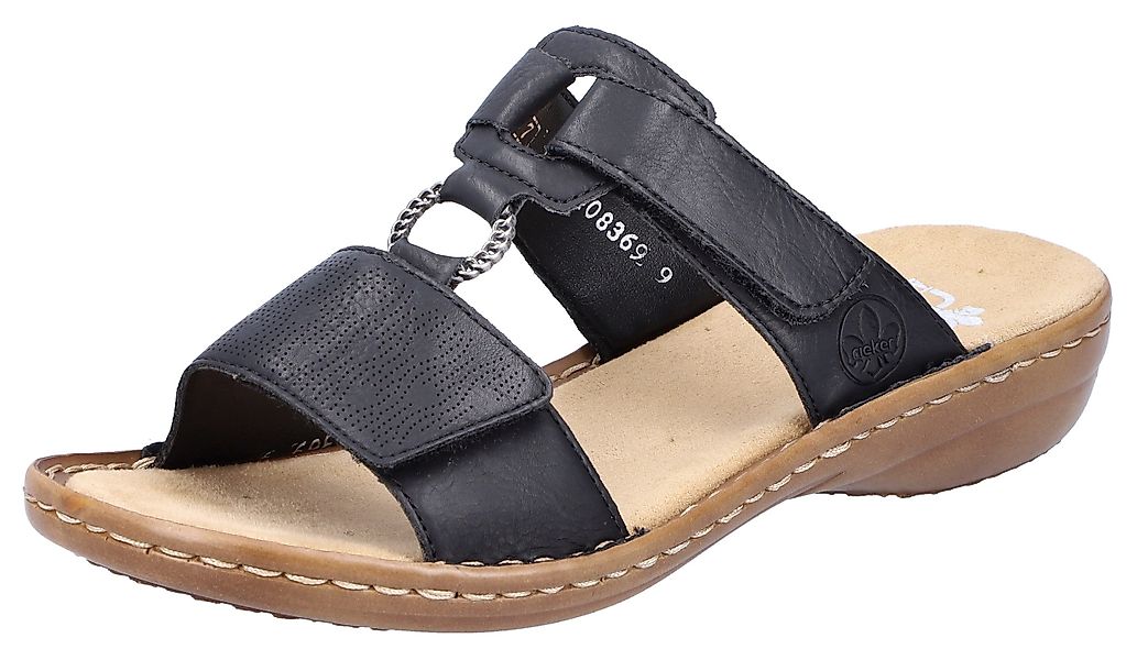Rieker Pantolette, Keilabsatz, Sommerschuh, Schlappen mit günstig online kaufen
