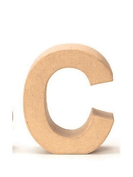 Glorex Dachpappe Glorex Papp-Buchstabe C 17,5 x 5,5 cm günstig online kaufen