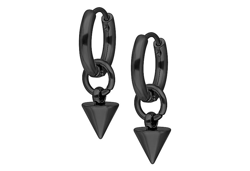 Wildcat Paar Ohrhänger Little Short Spike Hoops, Chirurgenstahl 316L - wass günstig online kaufen