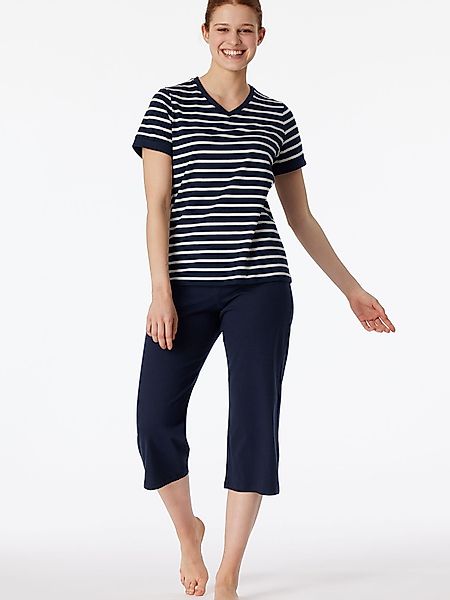 Schiesser Pyjama 3/4 kurzarm - Casual günstig online kaufen