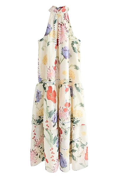 Next Maxikleid Maxi-Lagenkleid mit Neckholder und günstig online kaufen