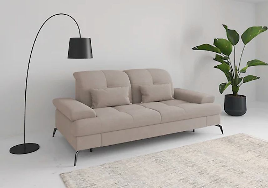 sit&more 2,5-Sitzer »Amica«, inkl Sitztiefenverstellung und Armteilverstell günstig online kaufen