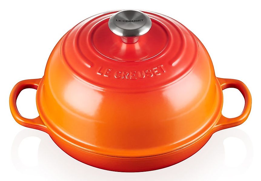 Le Creuset Brotbräter Rund Gusseisen Ofenrot 24cm günstig online kaufen