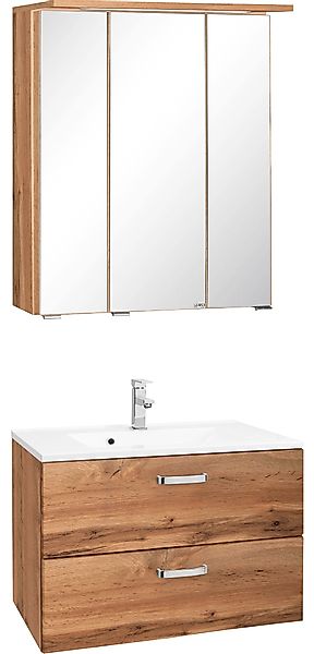 welltime Badmöbel-Set "Ravenna" 2 Stk. tlg. mit Soft-Close Funktion günstig online kaufen