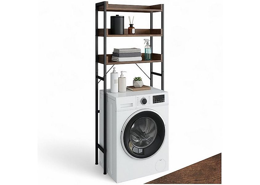 tectake Badregal Badezimmerregal, Set 1-tlg., Industrial Style günstig online kaufen