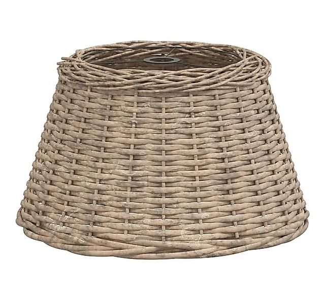 vidaXL Lampenschirm Lampenschirm Braun Ø50x30 cm Korbweide günstig online kaufen