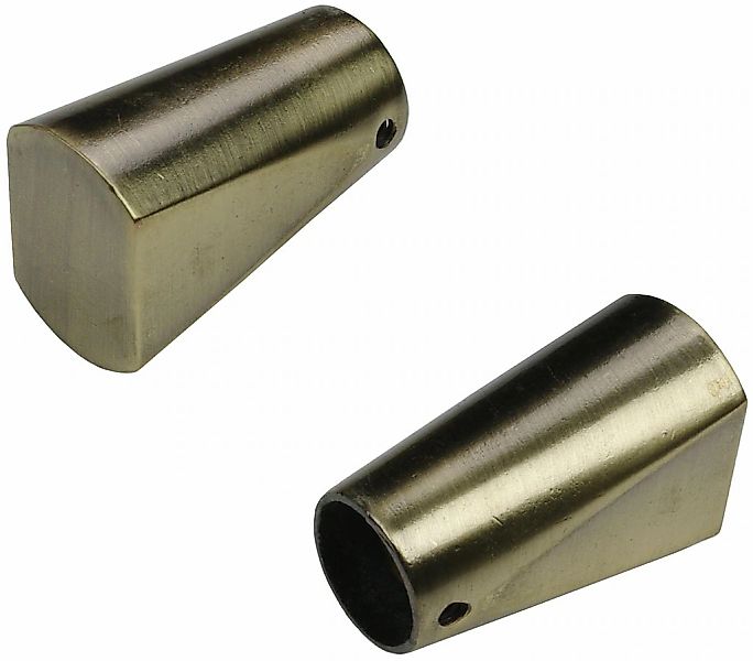 Liedeco Gardinenstangen-Endstück "Dust" für Gardinenstangen Ø 16 mm günstig online kaufen