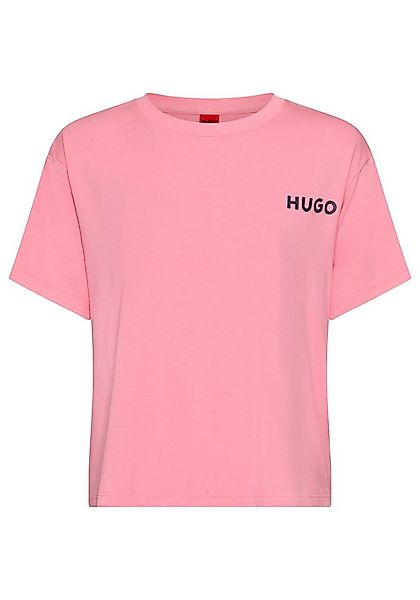 HUGO Rundhalsshirt UNITE_T-SHIRT mit Logo-Print günstig online kaufen