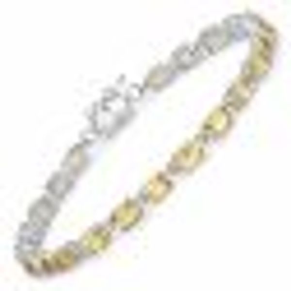 Armband 925-Sterling Silber rhodiniert Citrin oval günstig online kaufen