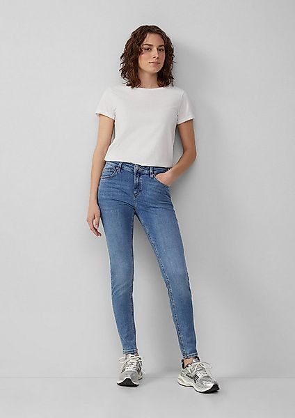 QS Skinny-fit-Jeans Jeans-Hose SADIE Jeans Sadie / Skinny Fit / Mid Rise / günstig online kaufen